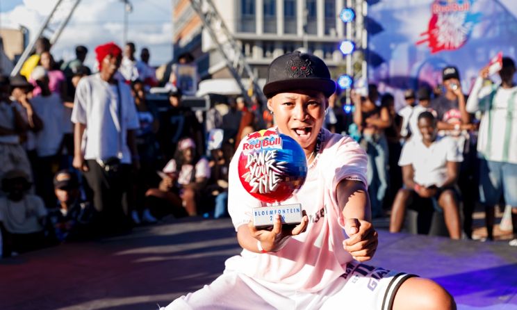 Red Bull Dance Your Style participant Relebohile Matiya. Photo: Red Bull Content Pool