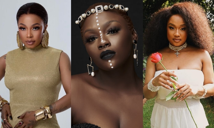 Kelly Khumalo, Amanda Black and Simmy.