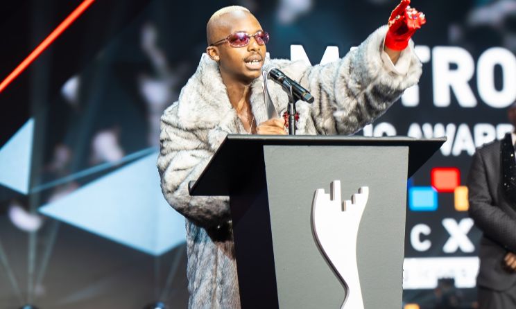 Ciza was among the winners at the 2026 Metro FM Music Awards. Photo: bloccmotion.in