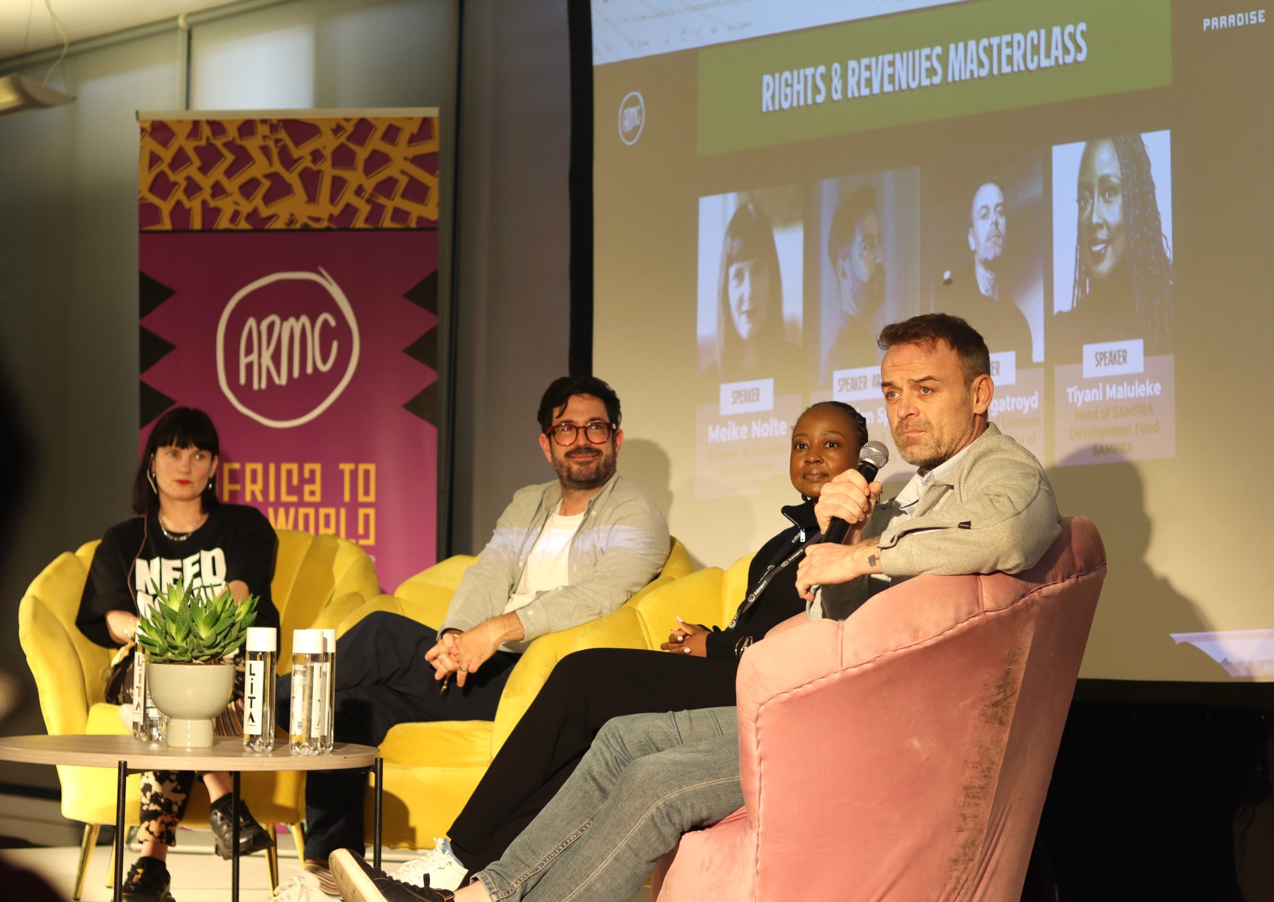 Daytime sessions explored the rapidly changing relationship between artists and audiences. Photo: Tsholo Moteka