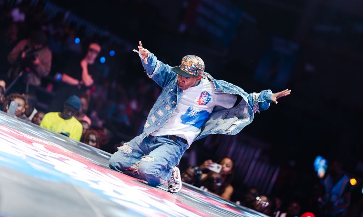 Zack The Great (pictured) secured victory after defeating King of Smiles in the final round.