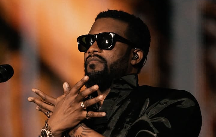 Fally Ipupa sur la scène du Stade de France. Ph. Moro Julien
