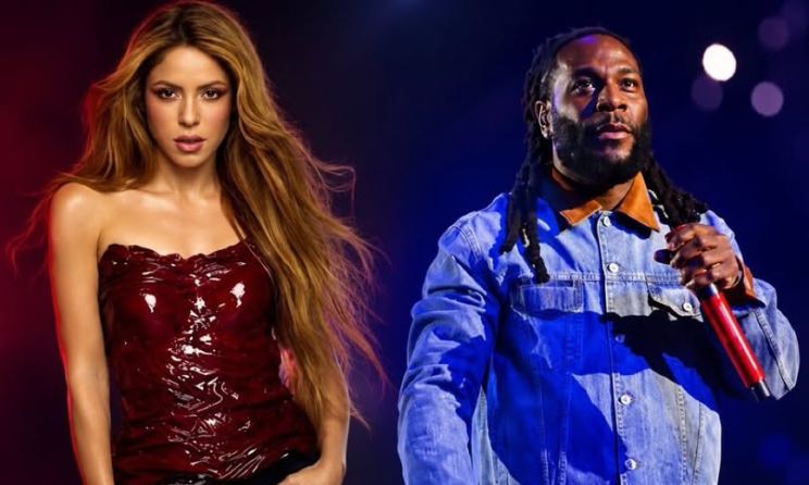 Shakira and Burna Boy.