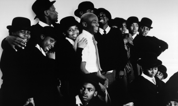 Sarafina cast.