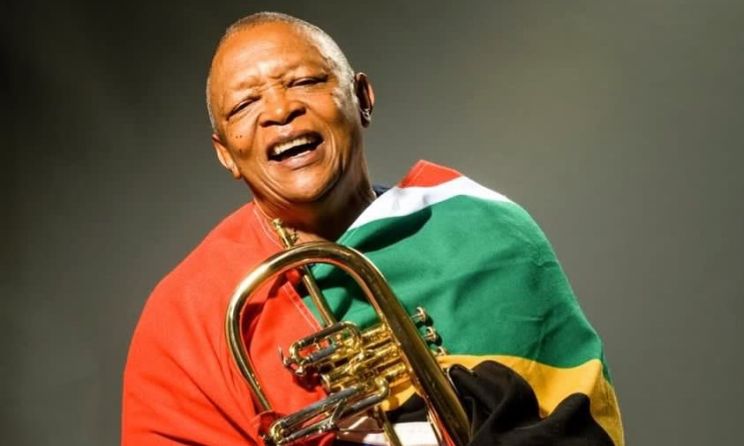 The late Hugh Masekela.