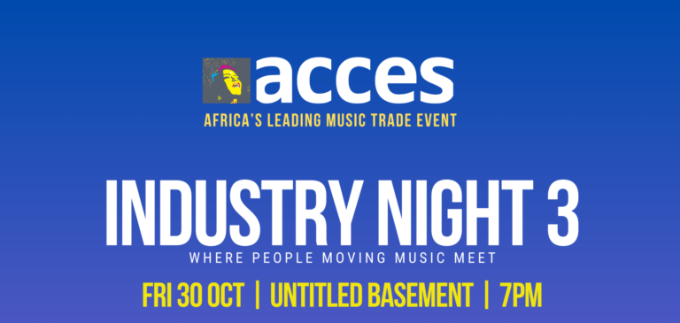 ACCES Industry Night 3 Poster